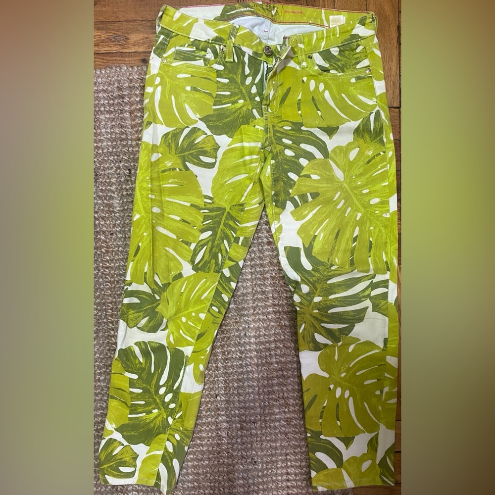 Kate Spade Fauna Green Jeans